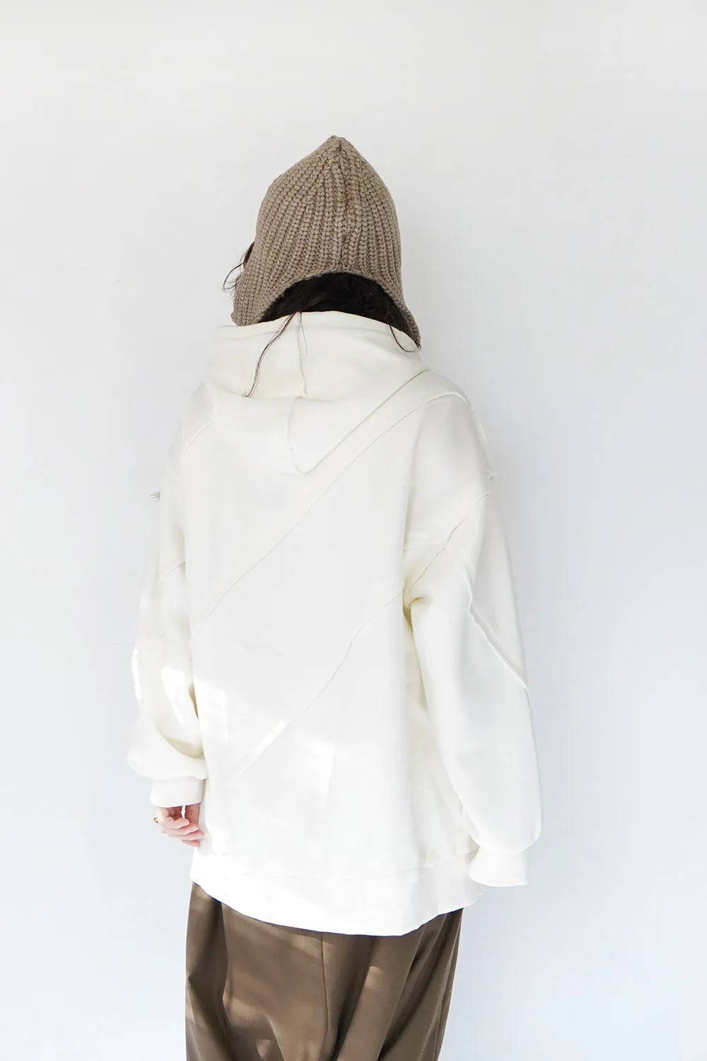 キルトパッチワークパーカ