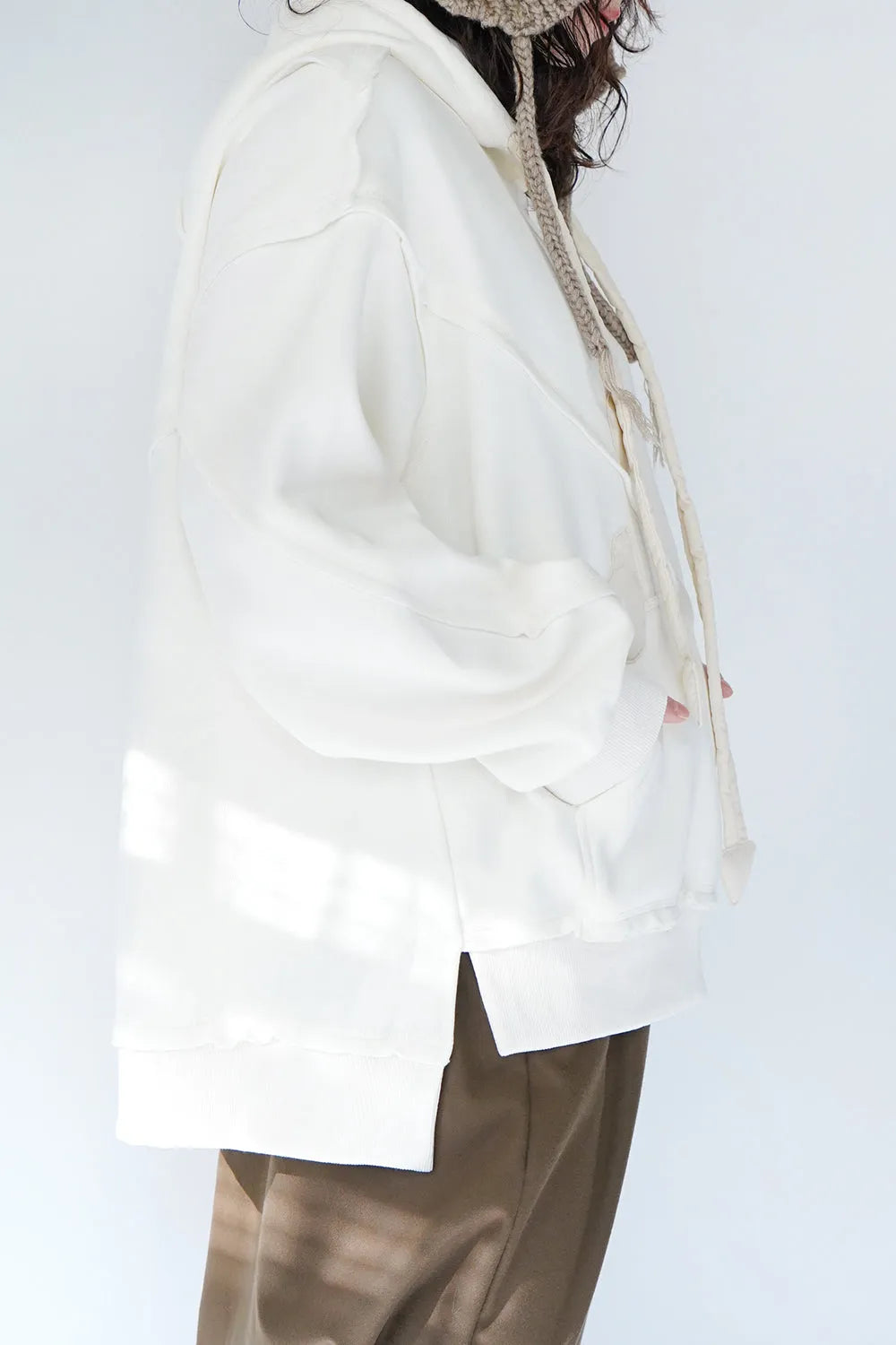 キルトパッチワークパーカ