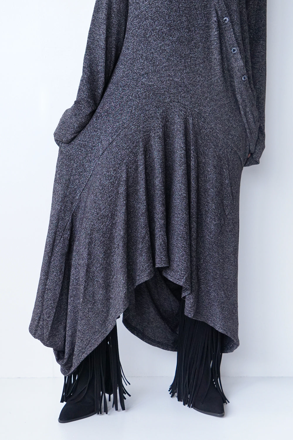 アシメ変形チュニックニットワンピース – LILA & CITTA ONLINE SHOP