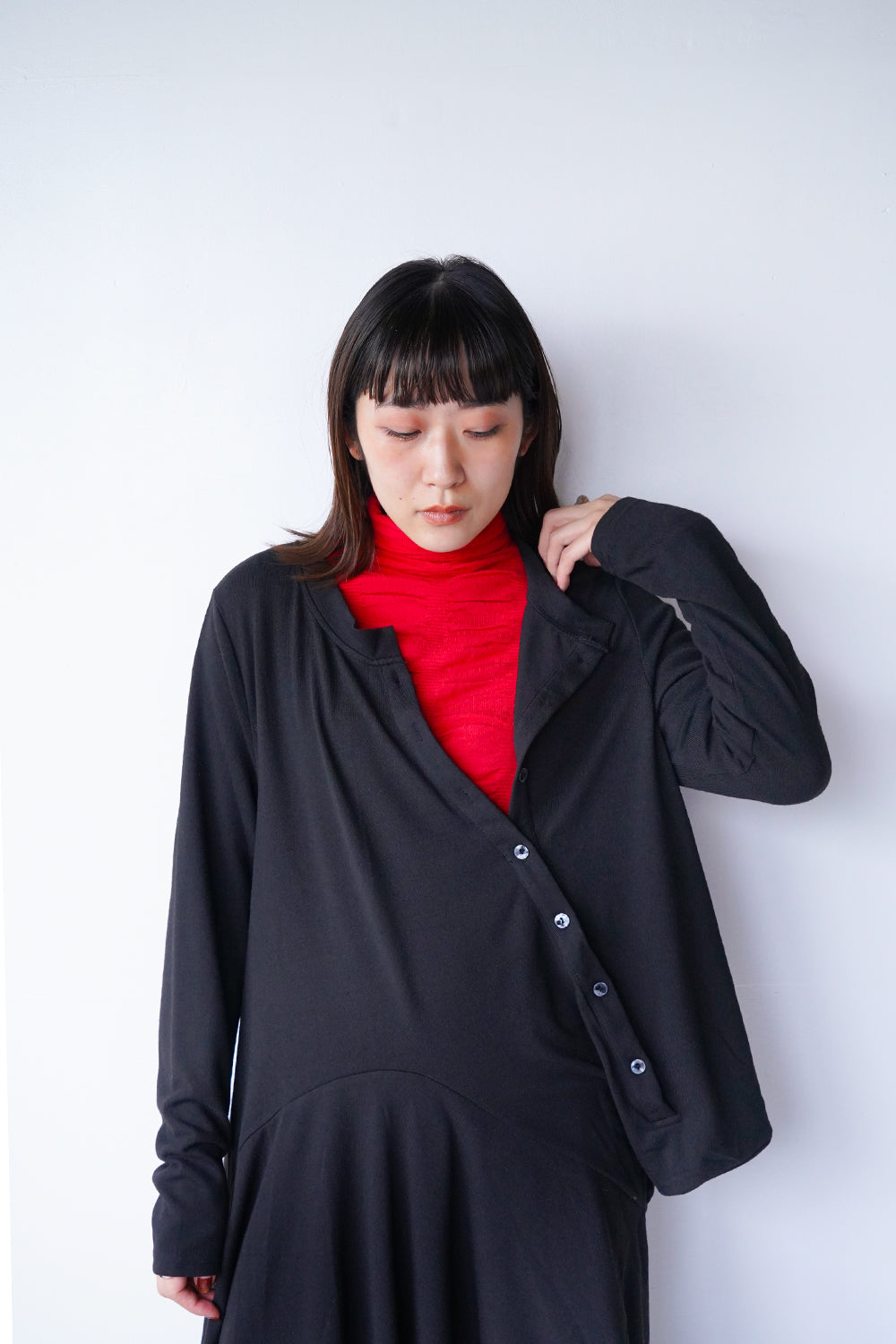 アシメ変形チュニックニットワンピース – LILA & CITTA ONLINE SHOP