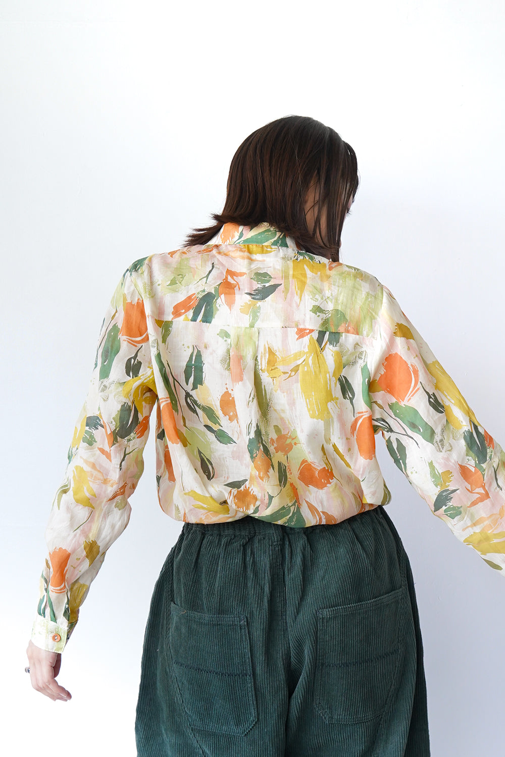 水彩ペイントリネンシャツ – LILA & CITTA ONLINE SHOP