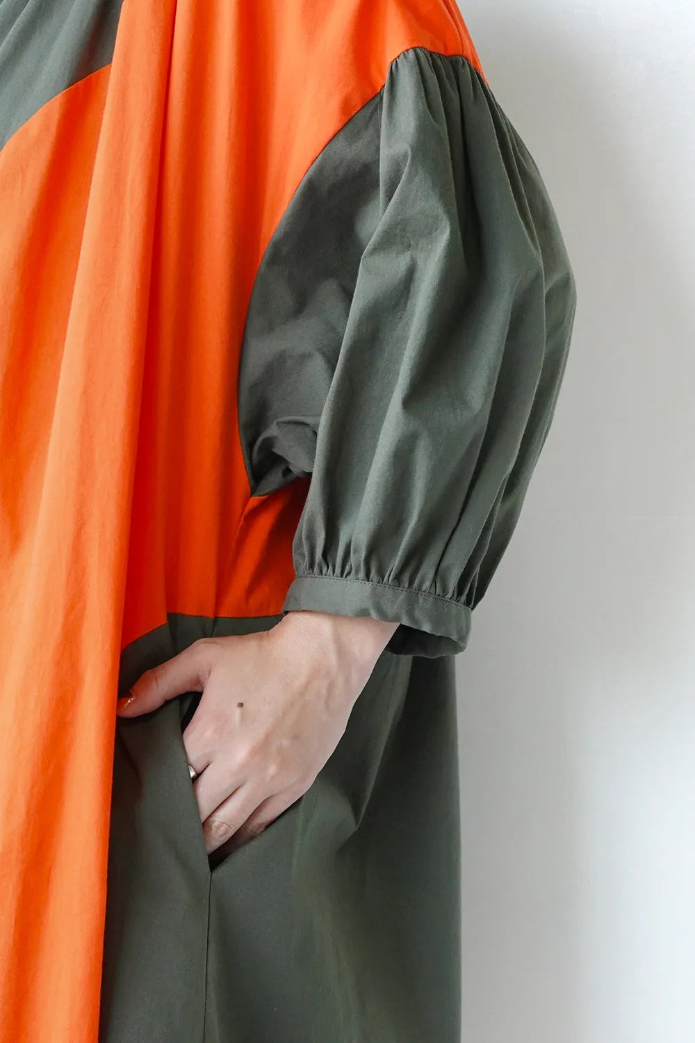 【LILA n' citta】配色ワンピース