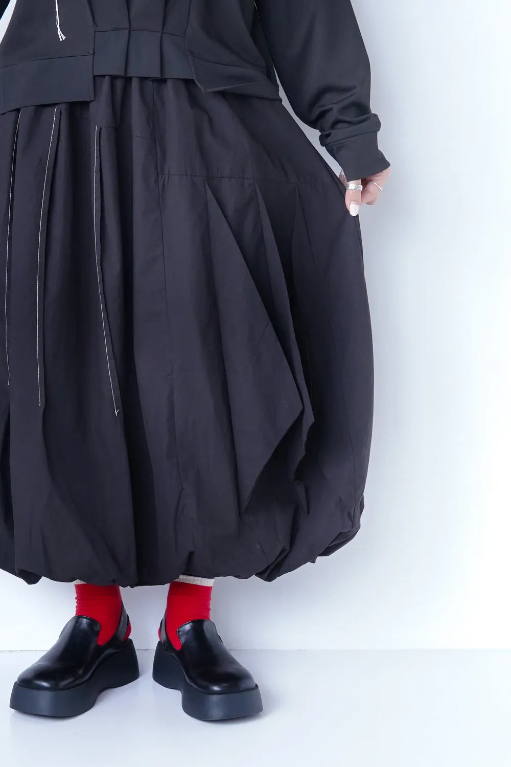 ホワイトステッチ 立体バルーンスカート – LILA & CITTA ONLINE SHOP