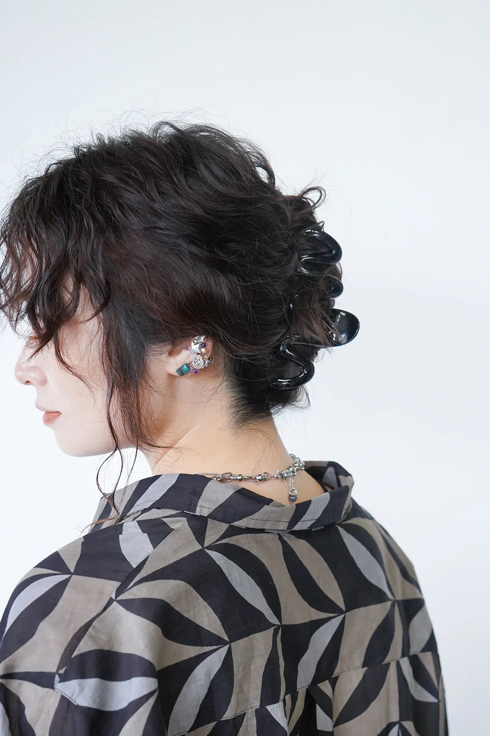 ウェーブヘアクリップ