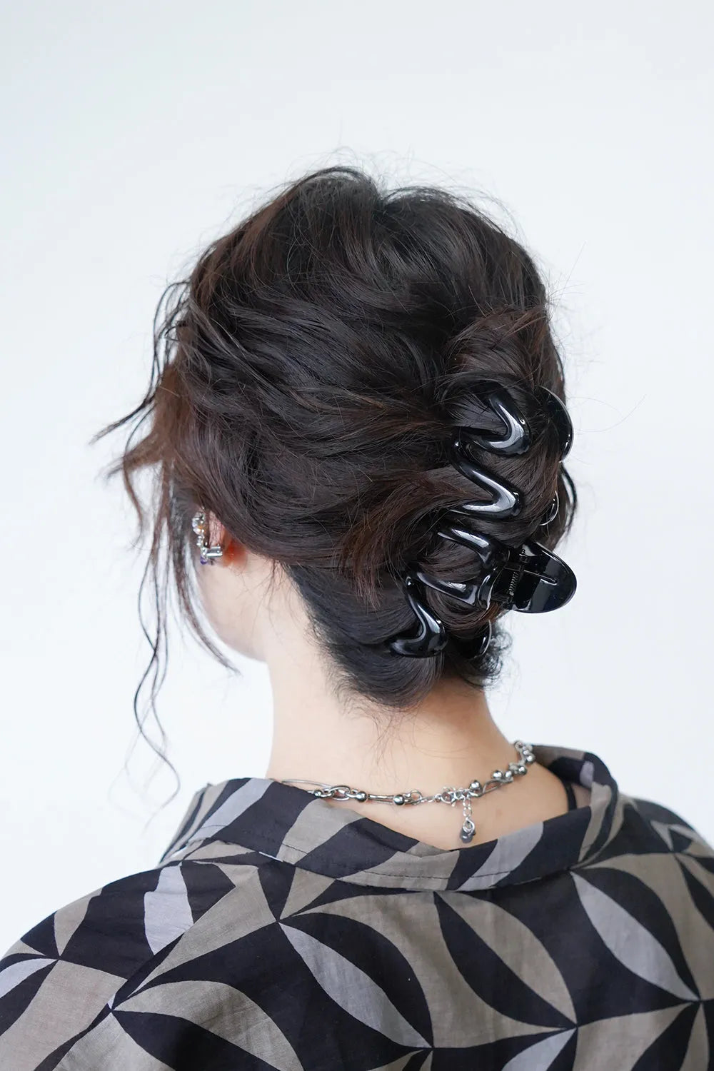 ウェーブヘアクリップ