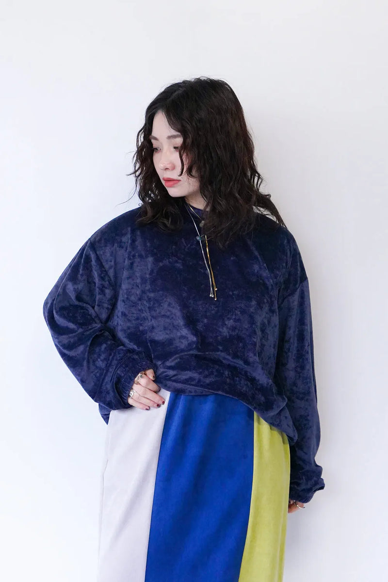 ベルベットプルオーバー