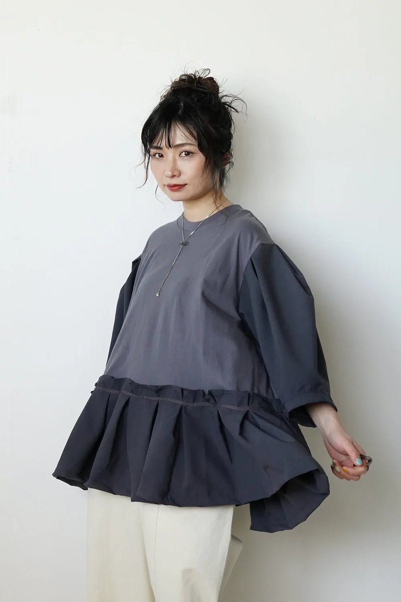 【nunuforme 】チェンジフリルTee