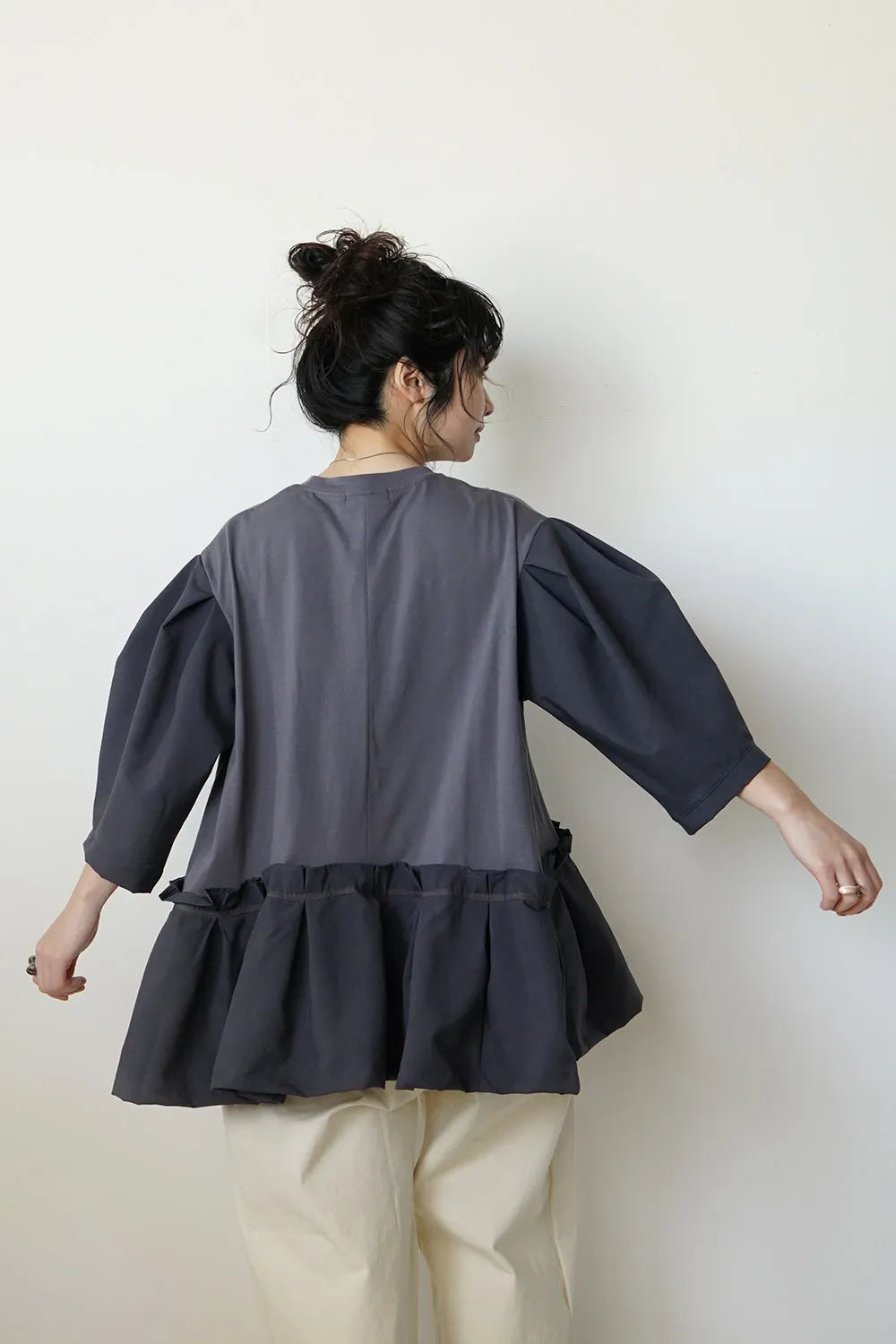 【nunuforme 】チェンジフリルTee