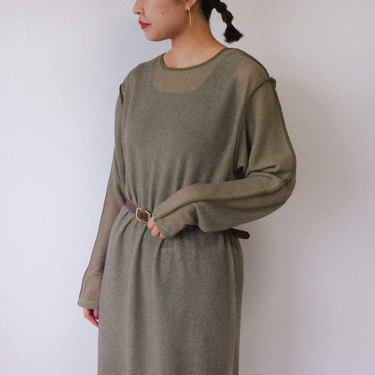 CHIGNON】メッシュパイピングワンピース – LILA & CITTA ONLINE SHOP