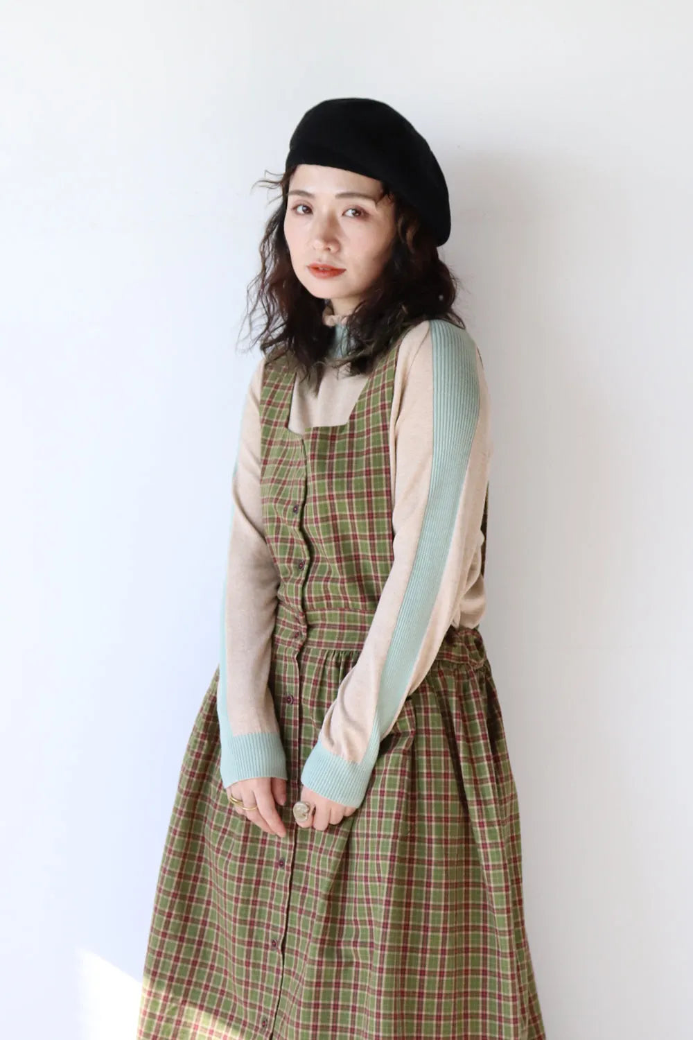 前後2wayチェック柄ジャンパースカート – LILA & CITTA ONLINE SHOP