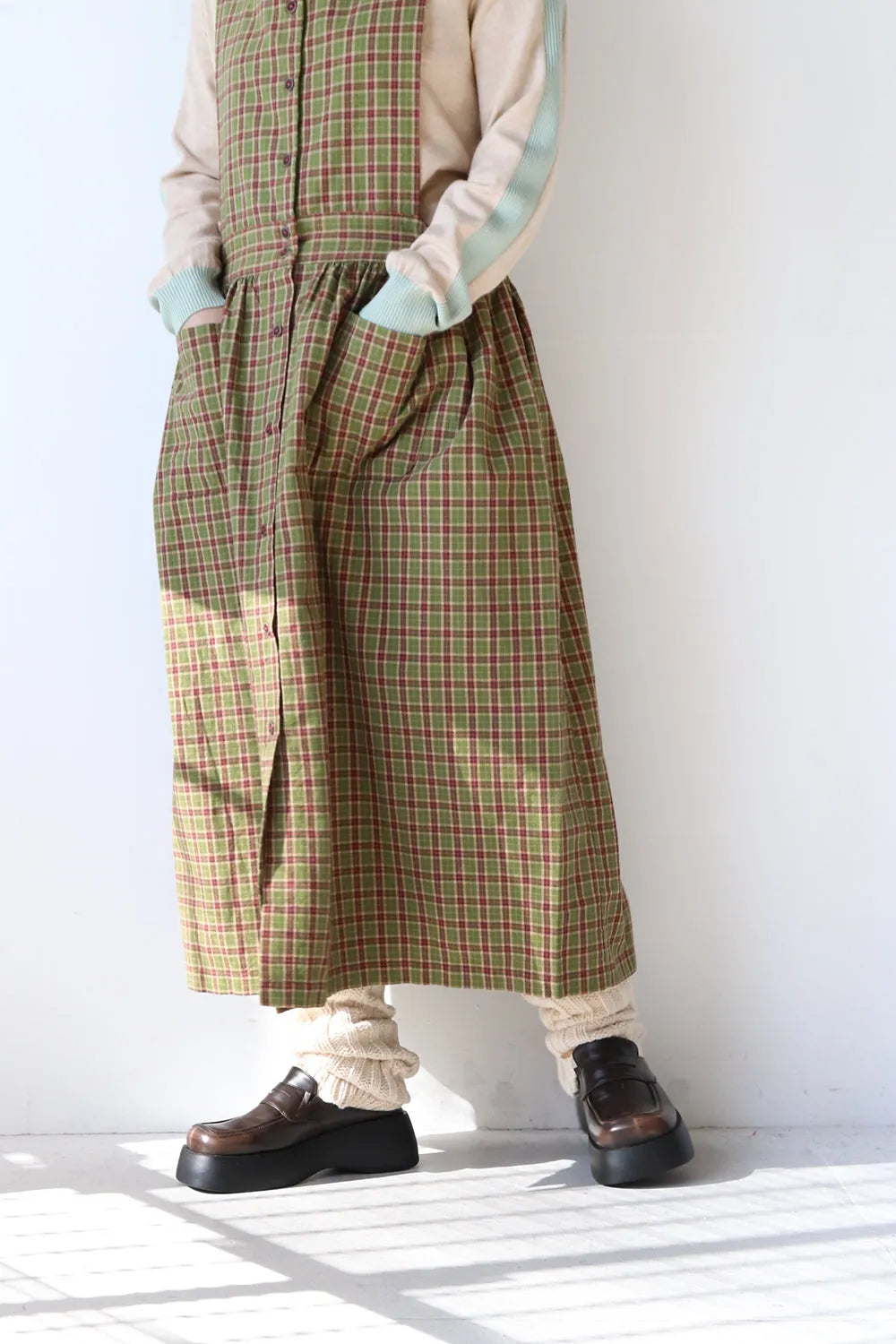 前後2wayチェック柄ジャンパースカート – LILA & CITTA ONLINE SHOP