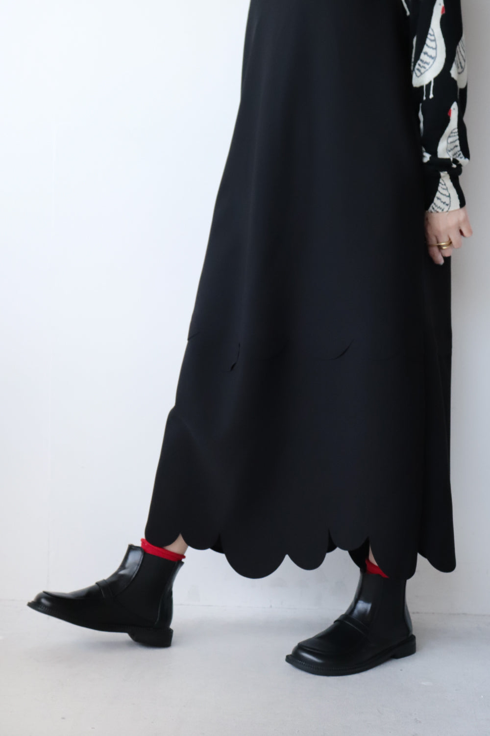 スカラップ切替ジャンパースカート – LILA & CITTA ONLINE SHOP