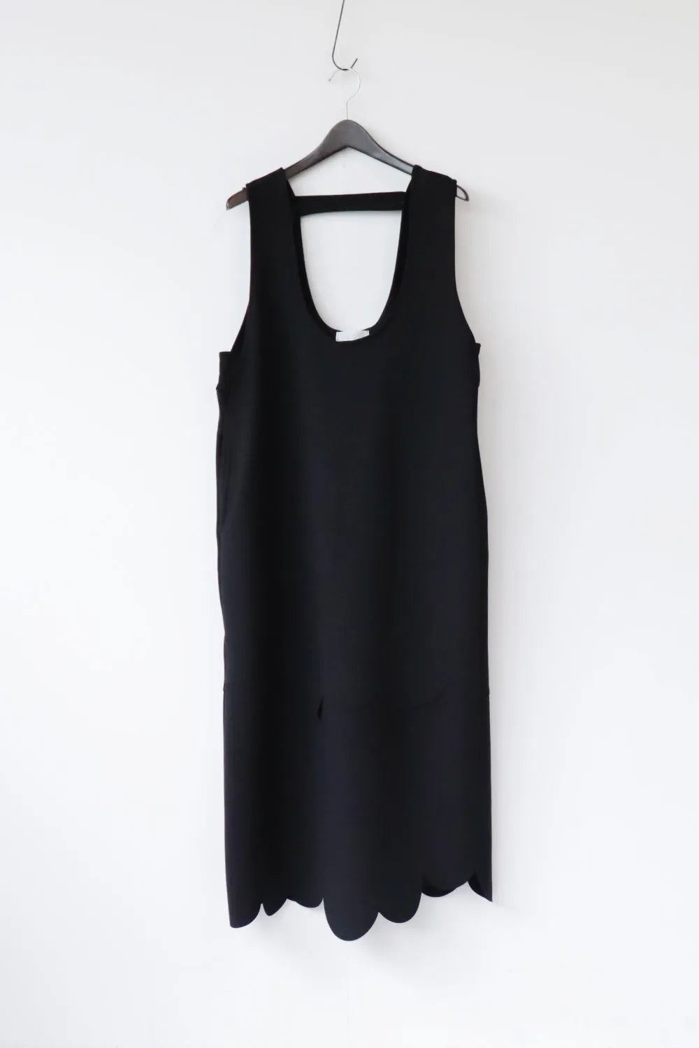 スカラップ切替ジャンパースカート