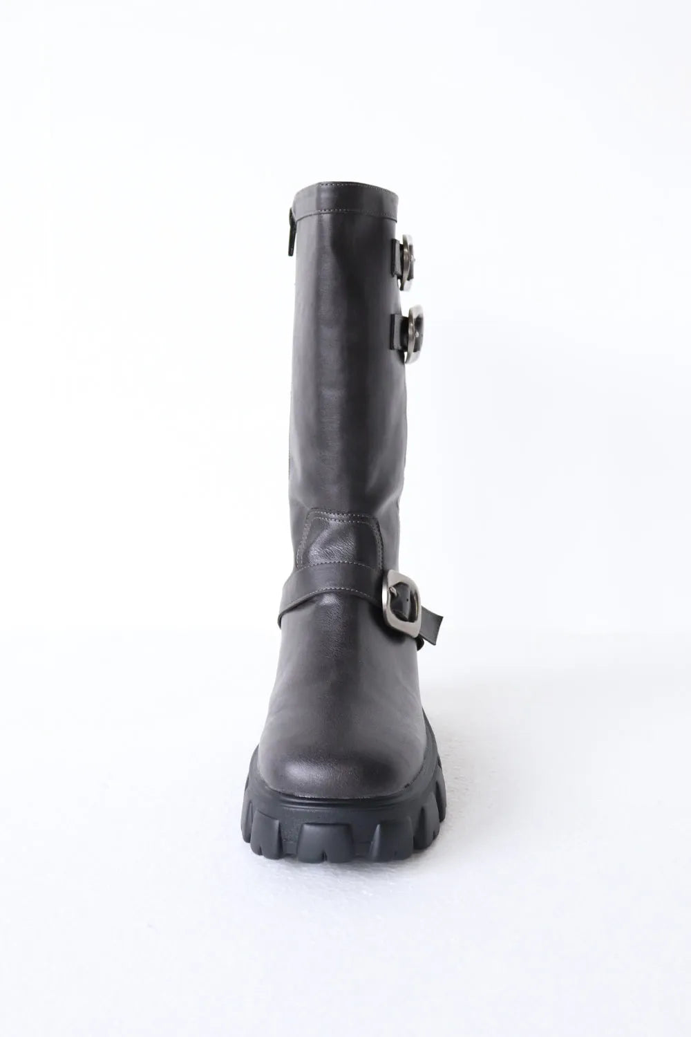 ベルトミドルブーツ