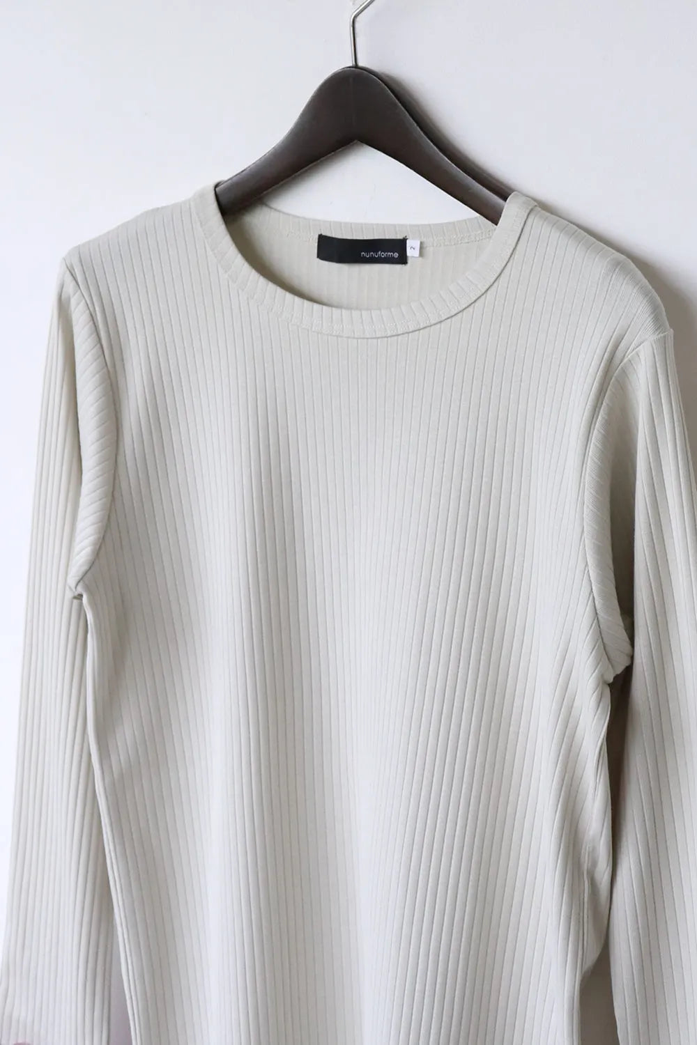 【nunuforme】ダブルフリルスリーブT