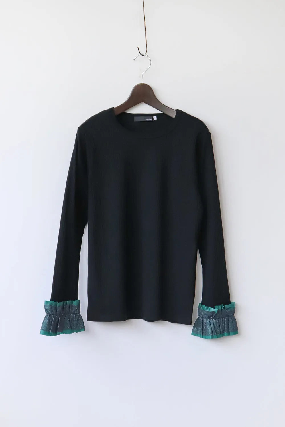 【nunuforme】ダブルフリルスリーブT