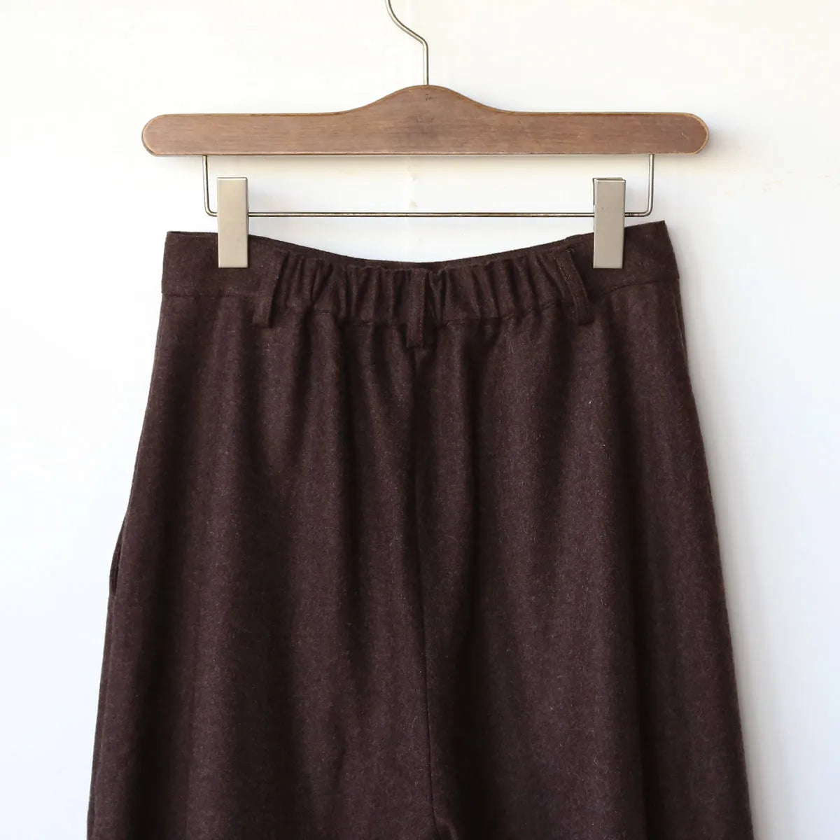 【LILA n’ citta】裾ギャザー切替パンツ