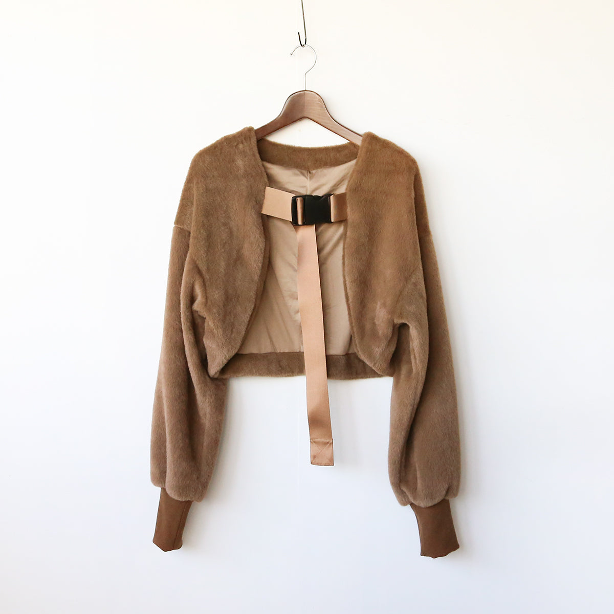 Yuu様専用 TOCCA BAMBI ボレロ XS ボルドー リアルファー