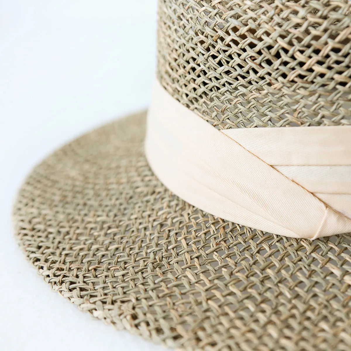 テープりぼんストローハット