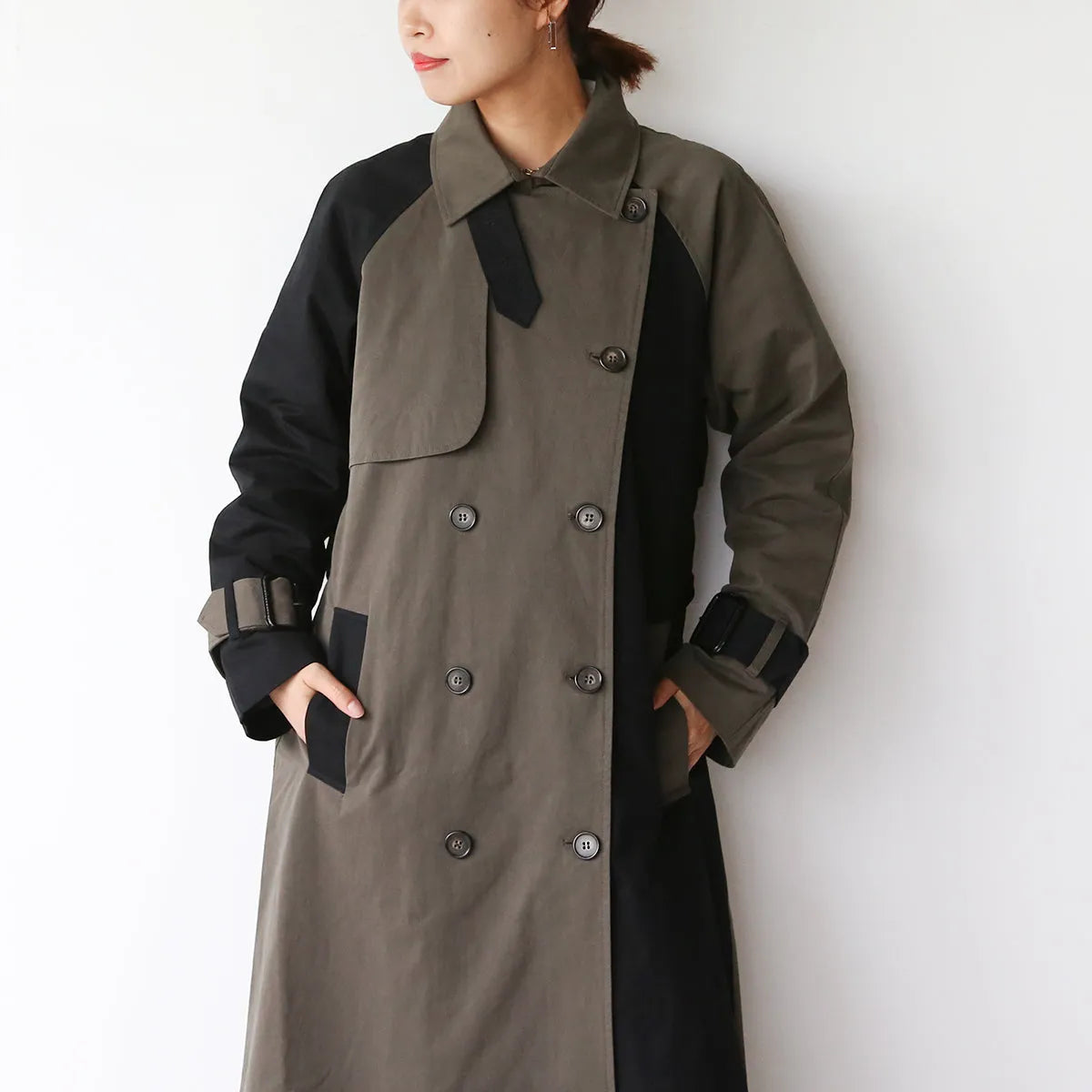 LILA n' citta】バイカラートレンチコート – LILA & CITTA ONLINE SHOP