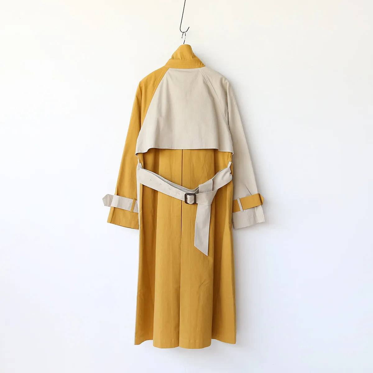 【LILA n’ citta】バイカラートレンチコート