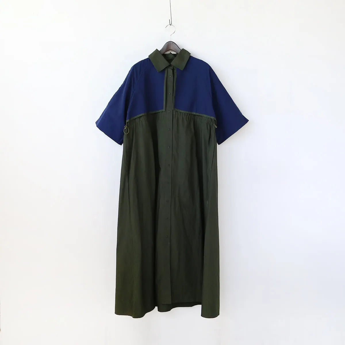 【nunuforme】ドロストレイヤードワンピース