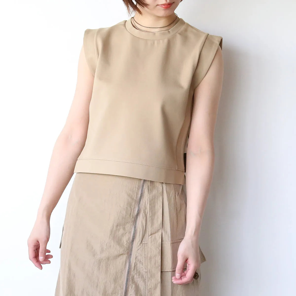 【CIEL’AIR】FRENCH SLEEVE CUT TOPS
