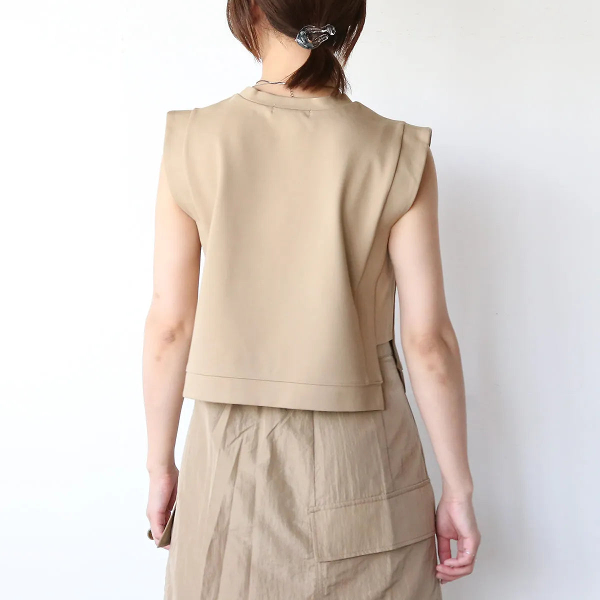 【CIEL’AIR】FRENCH SLEEVE CUT TOPS