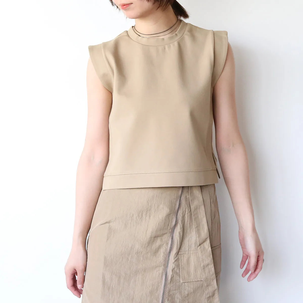 【CIEL’AIR】FRENCH SLEEVE CUT TOPS