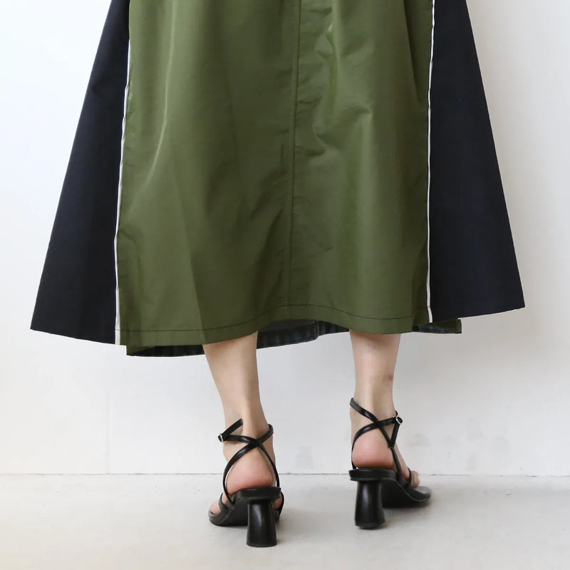 アシメカットストラップサンダル