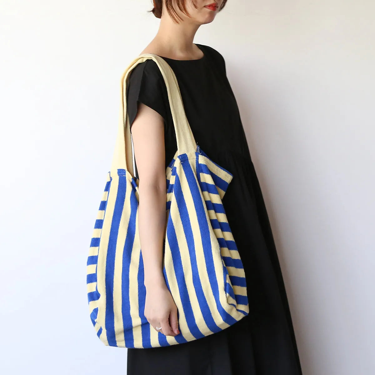 ストライプ×ボーダーサマーバッグ