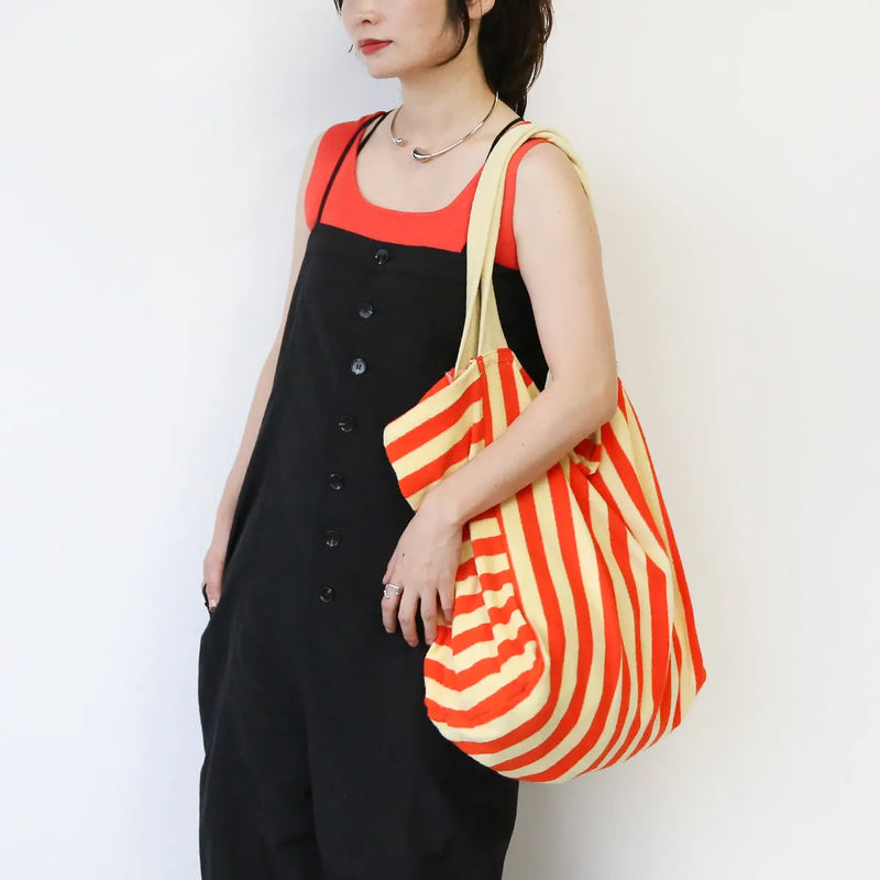 ストライプ×ボーダーサマーバッグ