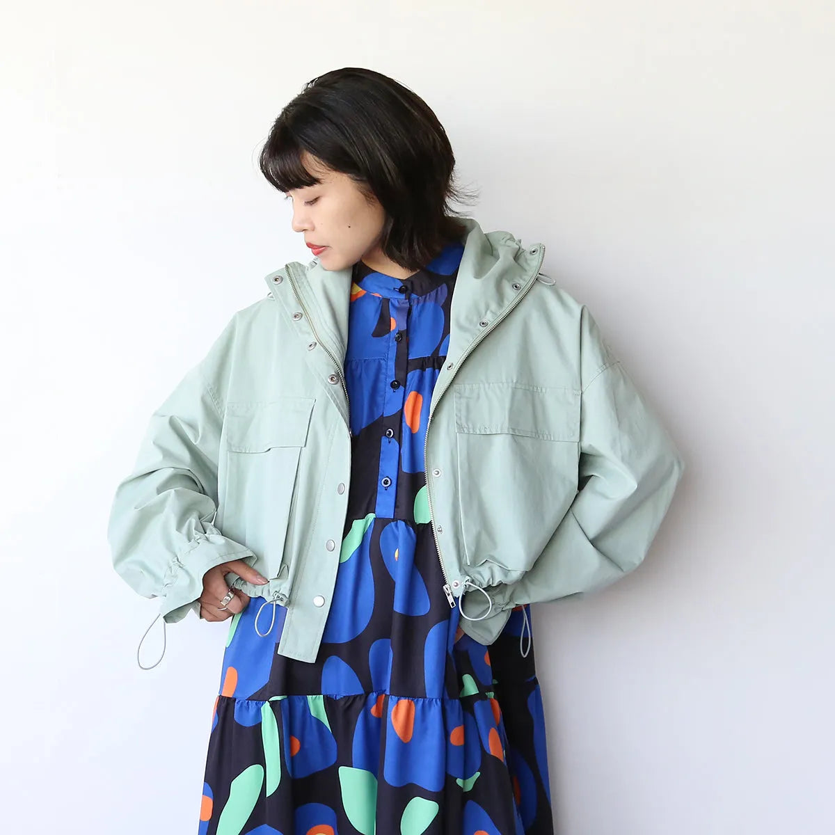 【LILA n’ citta】ドロストユーティリティジャケット