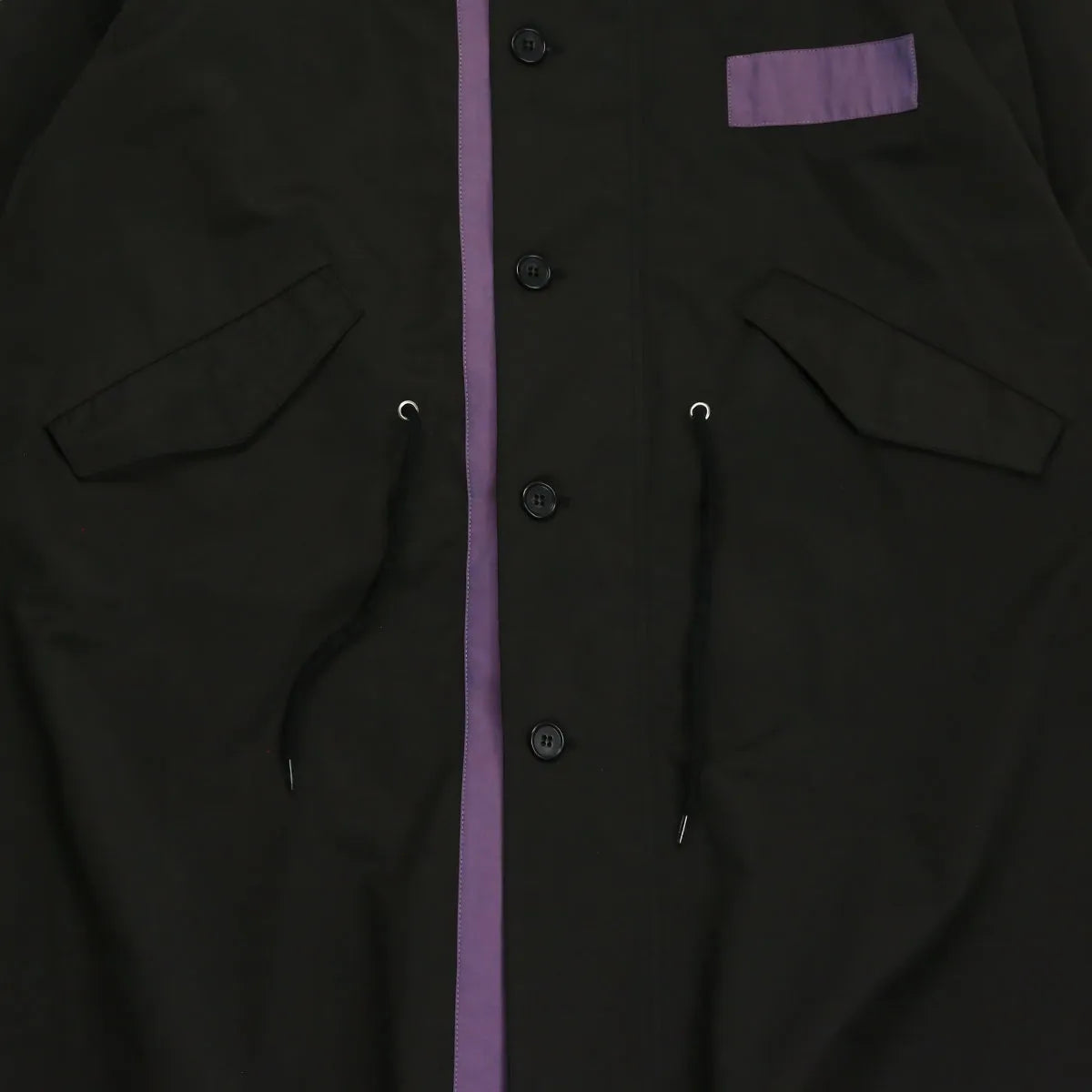 【LILA n’ citta】バイカラーフィッシュテールコート