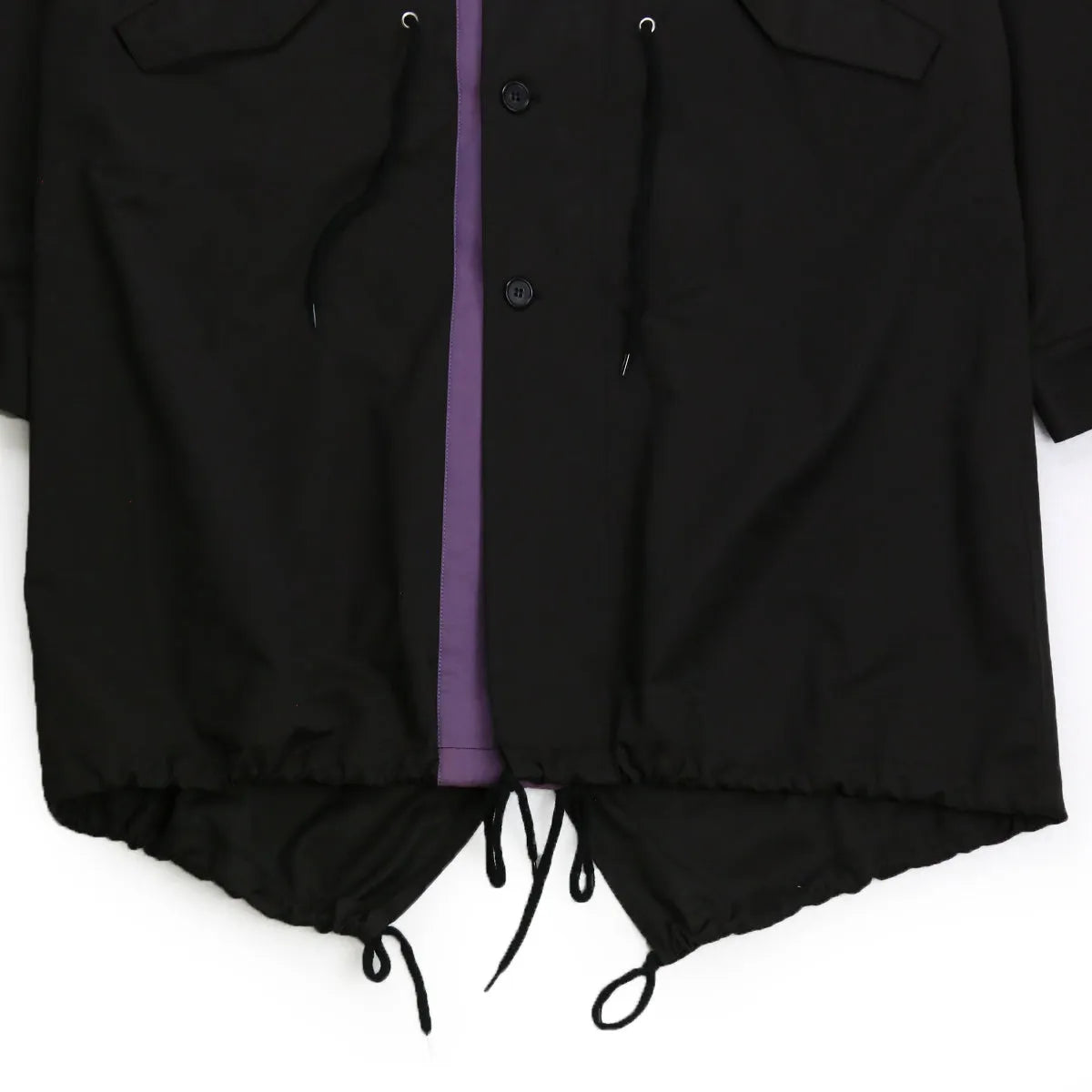 【LILA n’ citta】バイカラーフィッシュテールコート