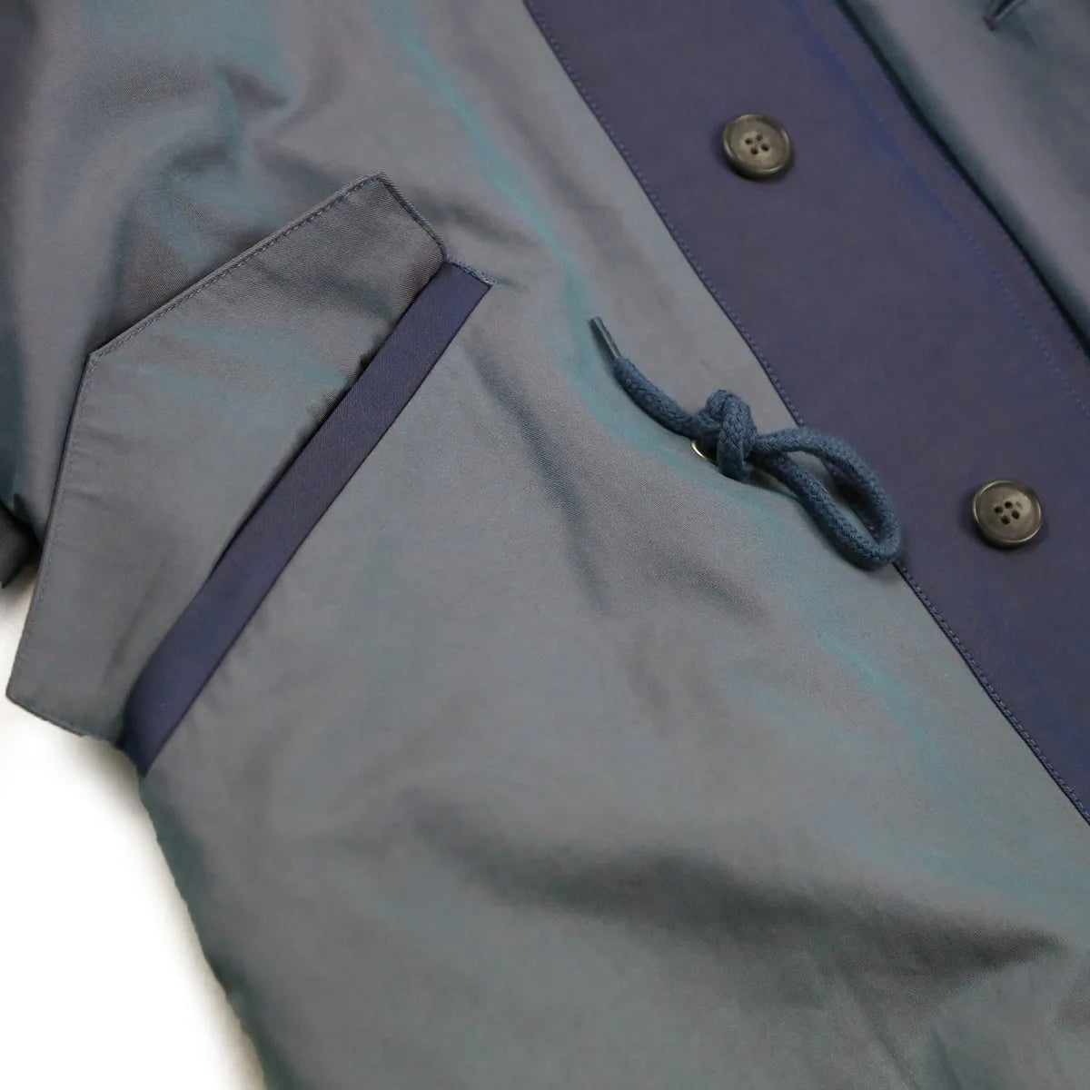 【LILA n’ citta】バイカラーフィッシュテールコート