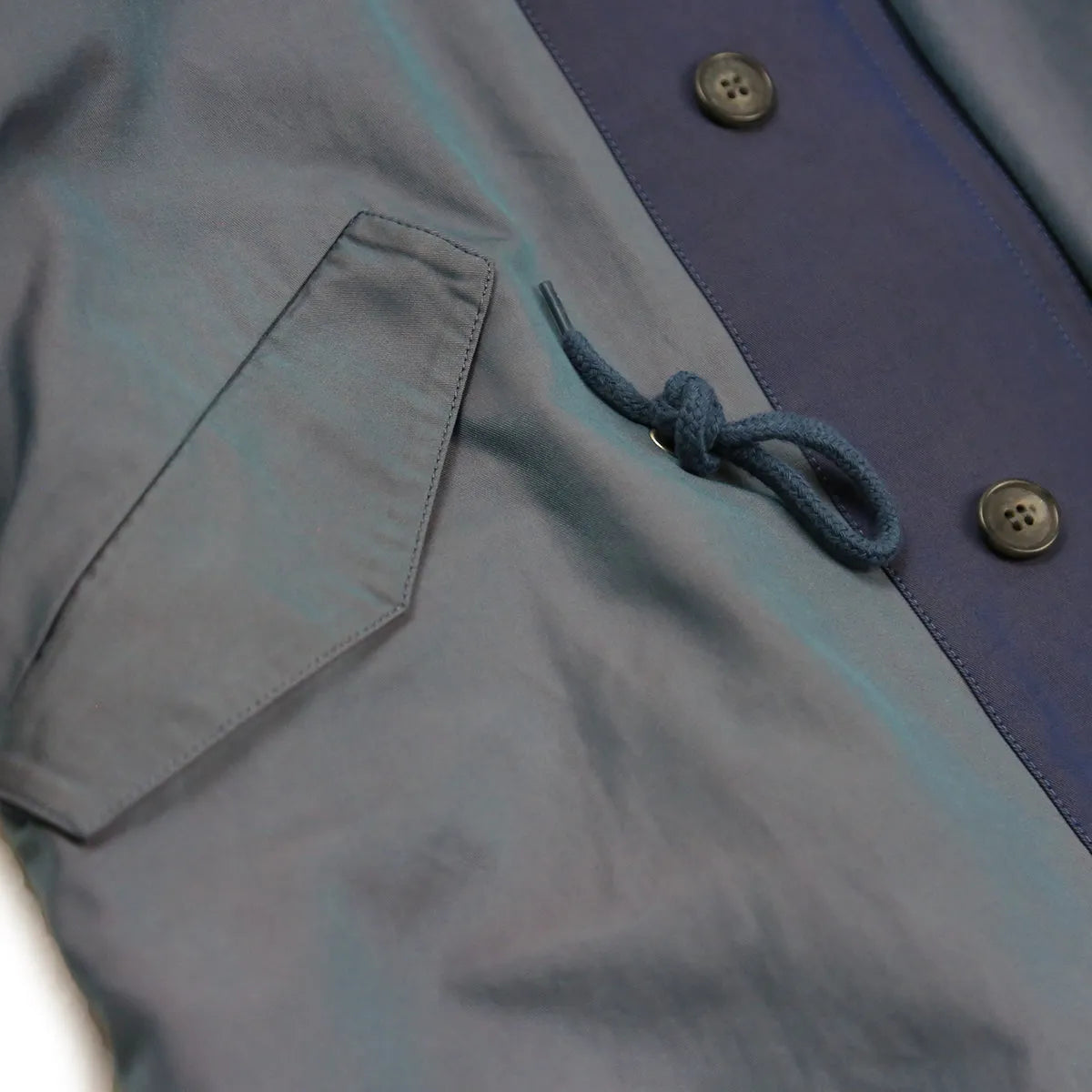 【LILA n’ citta】バイカラーフィッシュテールコート