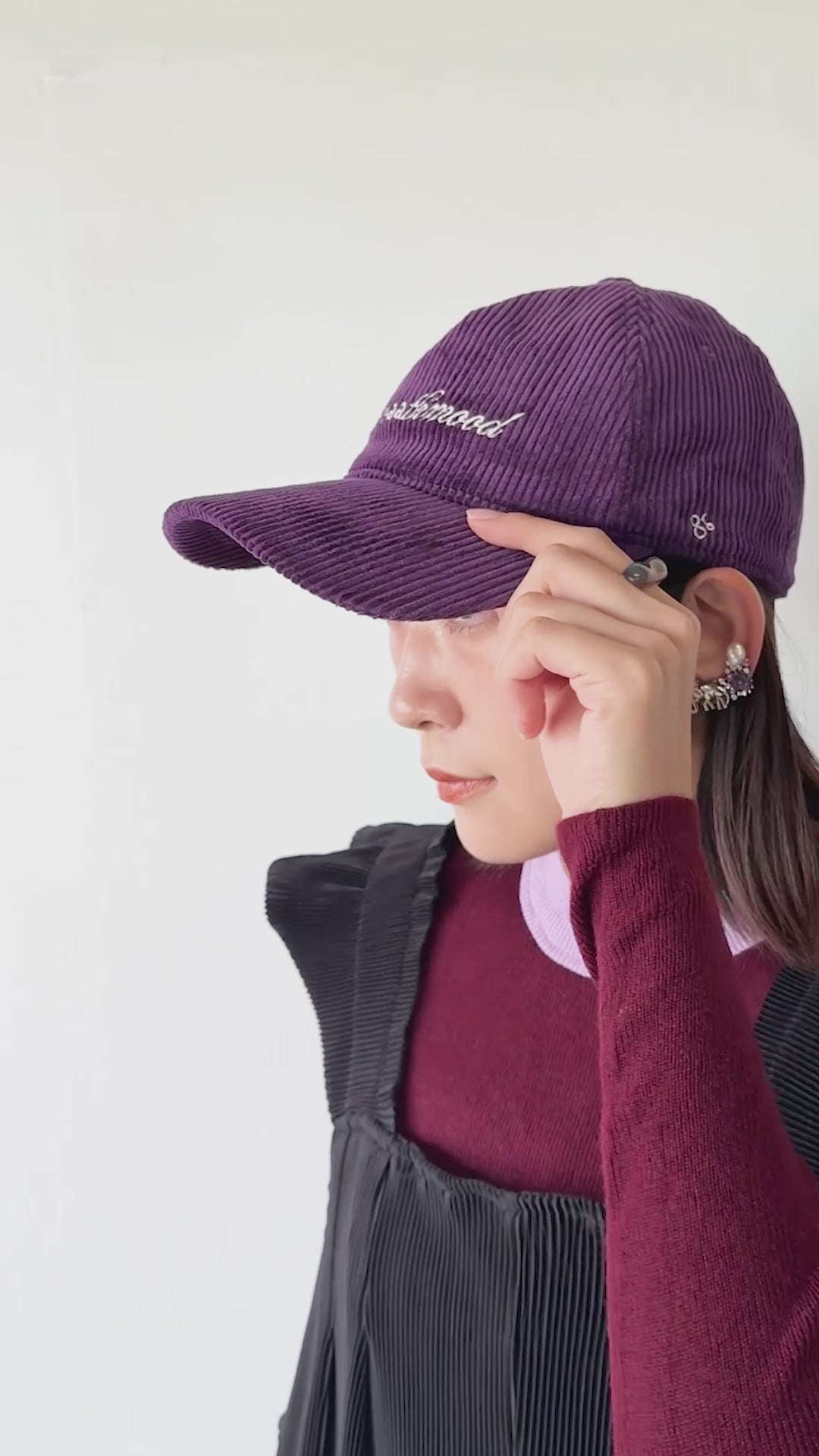 ロゴ入りコーデュロイボールキャップ – LILA & CITTA ONLINE SHOP